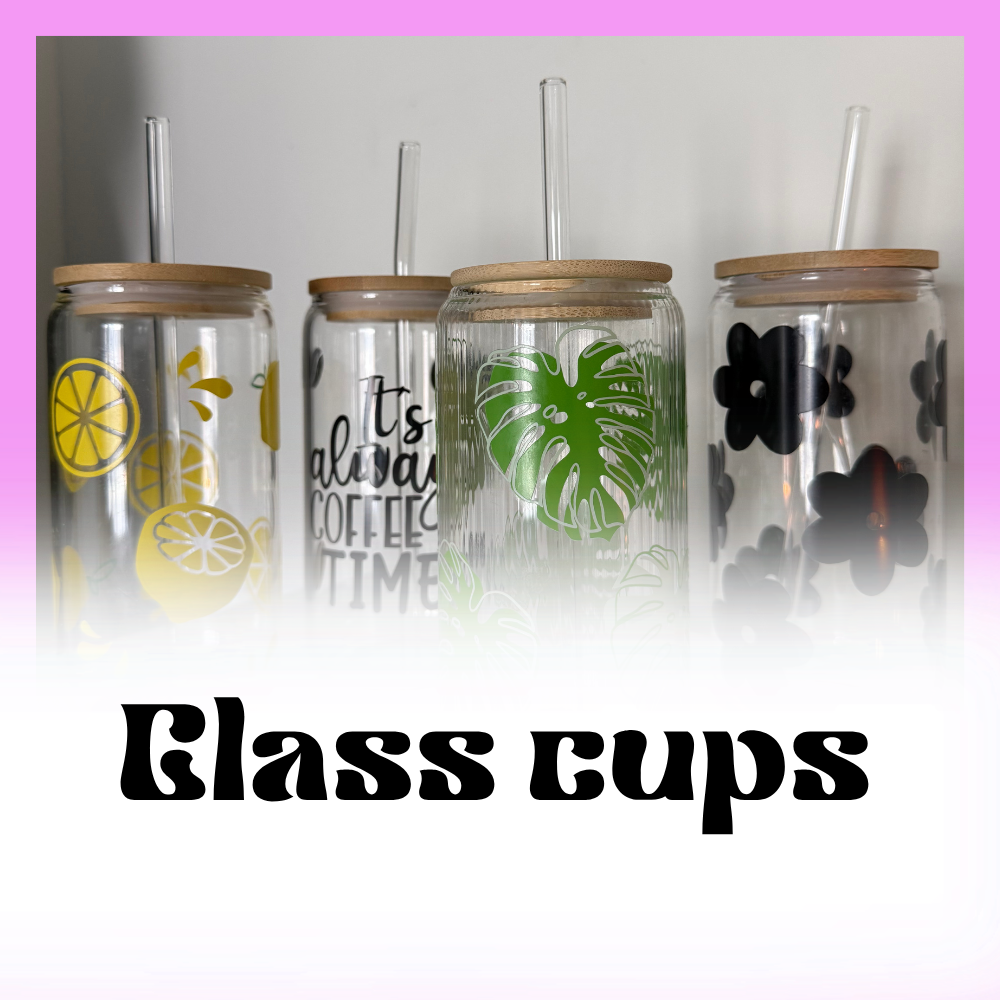 Glass cups